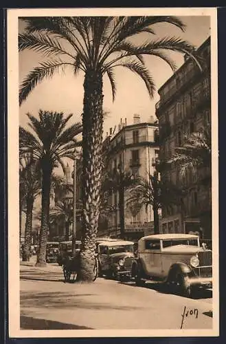 AK Toulon, Les Palmiers de l`Avenue Colbert