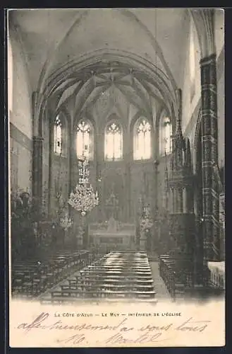 AK Le Muy, Intérieur de l`église