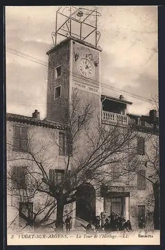 AK Puget-sur-Argens, La Tour de l`Horloge