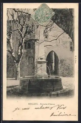 AK Seillans, Fontaine d`Amour