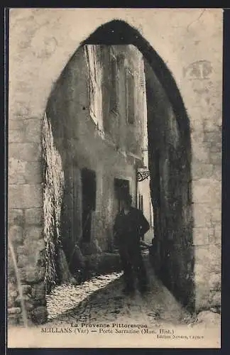 AK Seillans, Porte Sarrazine (Mon. Hist.)