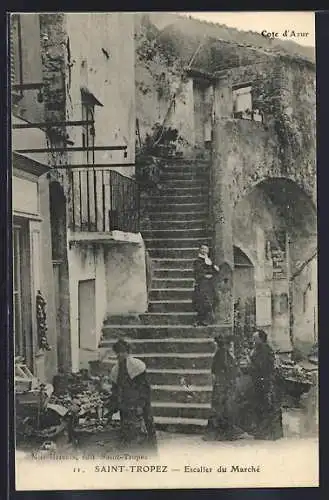 AK Saint-Tropez, Escalier du Marché