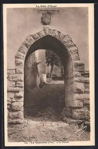 AK Le Castellet, Le Portail sur la Côte d`Azur