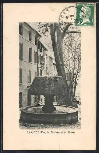 AK Barjols, Fontaine de la Mairie
