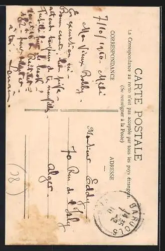 AK Barjols, Ruines de l`Ancien Couvent des Carmes, 1680-1906