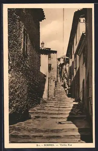 AK Bormes, Vieille Rue