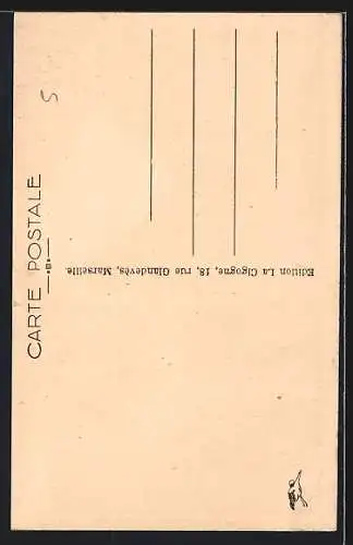 AK Bormes, Vieille Rue