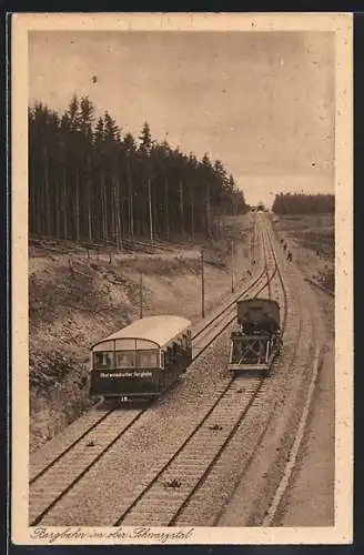 AK Bergbahn im ober. Schwarzatal