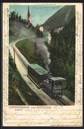 AK Achenkirch, Zahnradbahn zum Achensee, Bergbahn