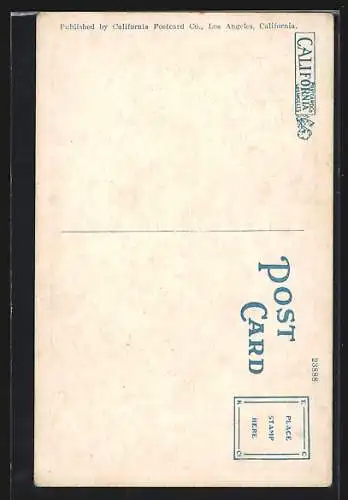 AK Los Angeles, California, Incline on Mt. Lowe, Bergbahn