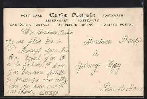 AK Langres, La Crèmaillère, Bergbahn