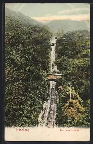 AK Hongkong, The Peak Tramway, Bergbahn