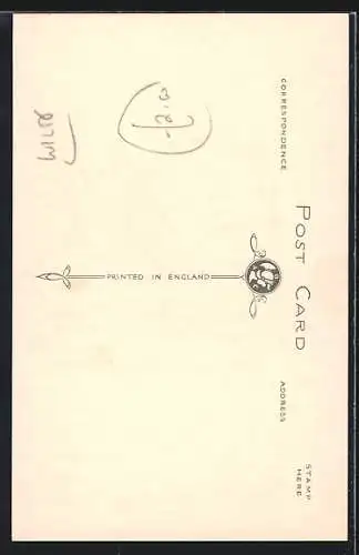 Künstler-AK Salisbury, Poultry Cross & Church of St. Thomas