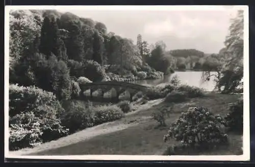 AK Stourhead, Panorama from the Entry to Gardens