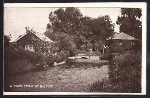 AK Bulford, A River Scene
