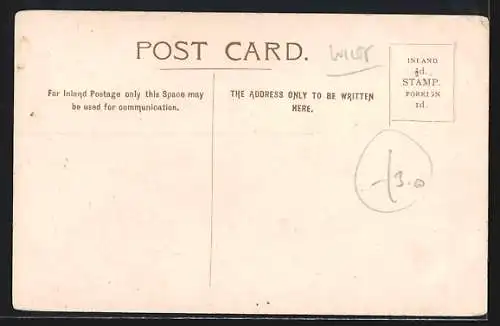 AK Zeals, Ortspartie mit Kirche