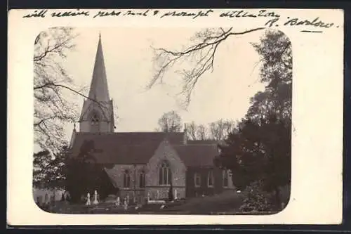 AK Alderbury, Kirche und Friedhof