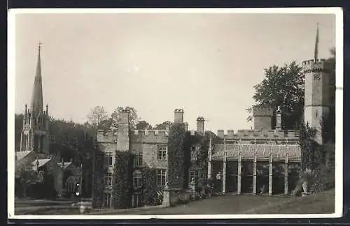 AK Teffont, Burg und Kirche