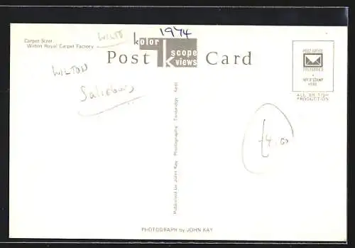 AK Wilton, Wilton Royal Carpet Factory, Carpet Sizer