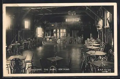 AK Hertford, Balcony, The Barn