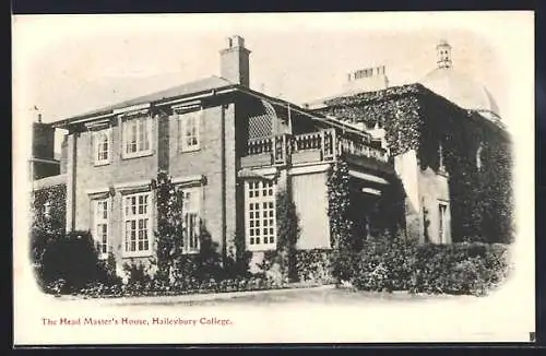 AK Haileybury, College, The Head Master`s House
