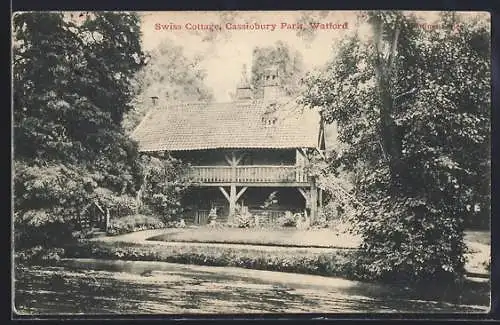 AK Watford, Swiss Cottage in Cassiobury Park