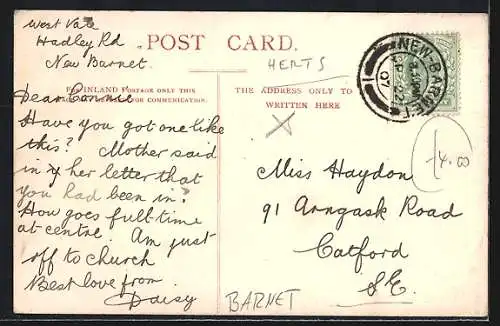 AK Barnet, Hadley Gate