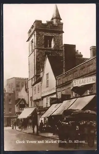 AK St. Albans, Clock Tower and Market Place