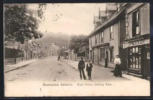 AK Stanstead Abbotts, High Street looking East