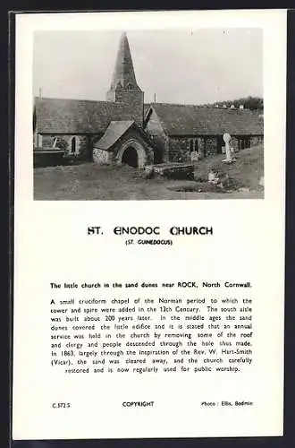 AK Rock, St. Enodoc Church