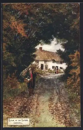 Künstler-AK The Lizard, Lane
