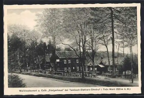 AK Ohrdruf i. Thür. Wald, Restaurant und Café Steigerhaus
