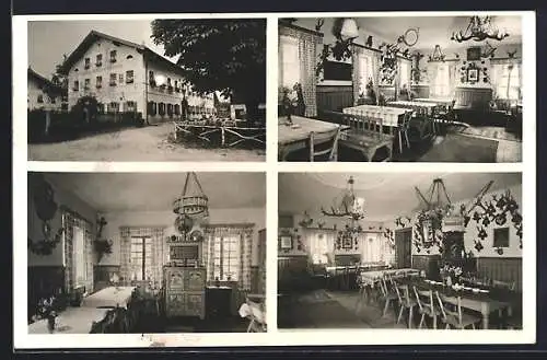 AK Bad Aibling /Obb., Gasthof Schönau, Inh. Jakob und Anna Huber