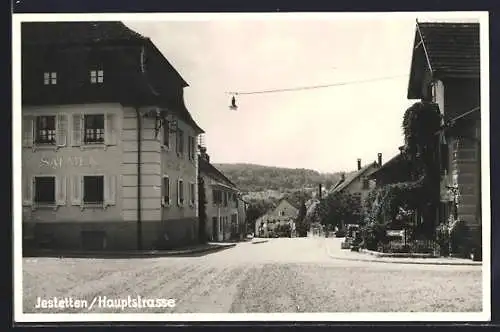AK Jestetten, Gasthaus Salmen in der Hauptstrasse
