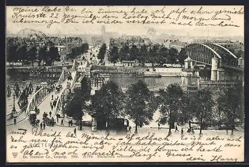 AK Rotterdam, Panorama Koningshaven en v. de Takstraat