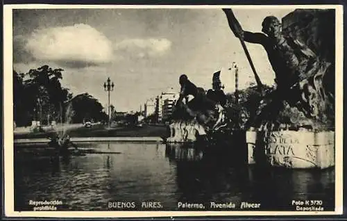 AK Buenos Aires, Palermo, Avenida Alvear