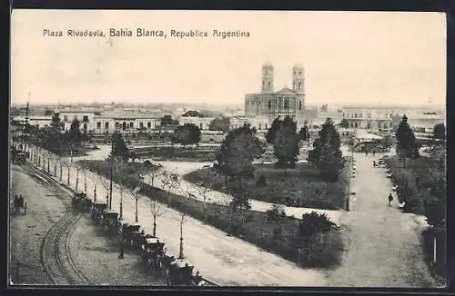 AK Bahia Blanca, Plaza Rivadavia