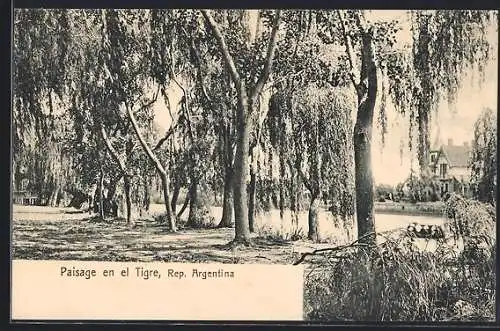 AK El Tigre, Paisage en el Tigre