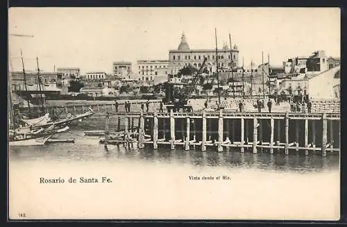 AK Rosario de Santa Fe, VIsta desde el Rio