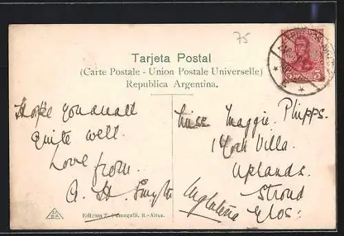 AK Rosario, Vista desde el Rio