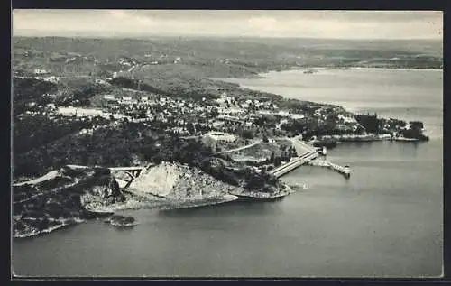 AK Embalse, Vista aerea, Colonia de vacaciones General Pistarini