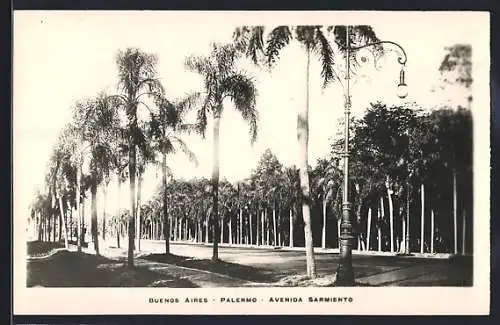 AK Buenos Aires, Palermo, Avenida Sarmiento
