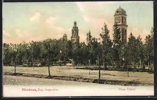 AK Mendoza, Plaza Cobos
