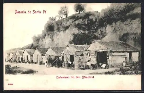 AK Rosario de Santa Fé, Costumbres del pais Ranchos