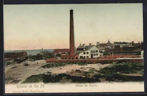 AK Rosario de Sta Fé, Obras del Puerto