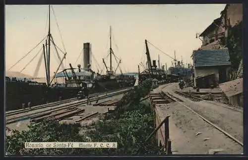 AK Rosario de Santa-Fé, Muelle F. C. C. A.