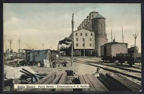 AK Bahía Blanca, Puerto Galvan, Embarcaderos F. C. Pacifico