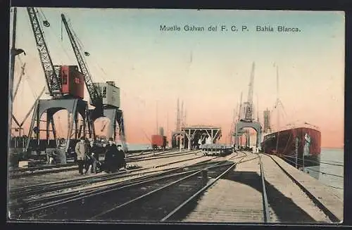 AK Bahia Blanca, Muelle Galvan del F. C. P.