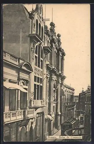 AK Rosario, Bolsa de Comercio, Strassenbahn