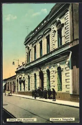 AK Rosario, Correos y Telegrafos